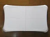 The top of a Wii Balance Board