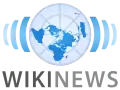 The current Wikinews logo