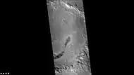 Vernal Crater, as seen by CTX  camera (on Mars Reconnaissance Orbiter)