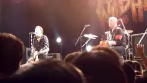 The Wildhearts performing in 2015