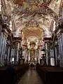 Abbey church interior