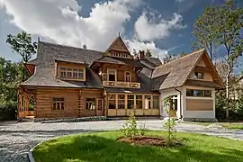 Villa Oksza in Zakopane (by Stanisław Witkiewicz, 1894–95)