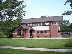 William H. Emery Jr. House, 1903, Walter Burley Griffin