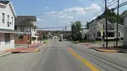 Looking southeast on Main Street in Williamsburg.