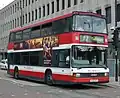 Optare Spectra bodied DAF DB250LF in Southampton in August 2008