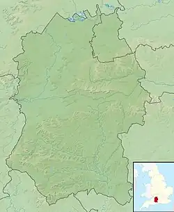 Battle of Roundway Down is located in Wiltshire