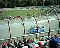 ASA race at Winchester Speedway in 2003; front stretch