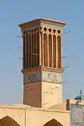 A windcatcher at the Ganjali Khan Complex