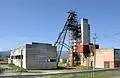 A salt mine in the town of Solotvyno