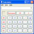 Windows XP Calculator