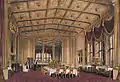 Dining Room, Windsor Castle, created by Wyatville (1824-1840)