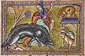 Folio 16 Verso - Wolf (detail)