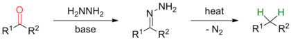 Scheme 1. Wolff-Kishner Reduction