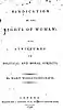 Title page reads "A Vindication of the Rights of Woman: with Strictures on Political and Moral Subjects. By Mary Wollstonecraft. London: Printed for J. Johnson, No. 72, St. Paul's church-Yard. 1792."