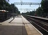 Eastbound platform looking east