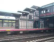 The Woodside LIRR station