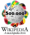 500 000 articles on the Portuguese Wikipedia (2009)