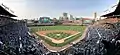 A photograph of a baseball diamond