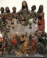 Last Supper, sculpture, c. 1500