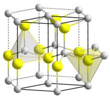 Unit cell, ball and stick model of beryllium oxide