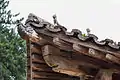 Roof tile ornaments of Great East Hall.