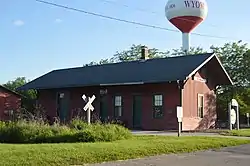 The former CB&Q depot