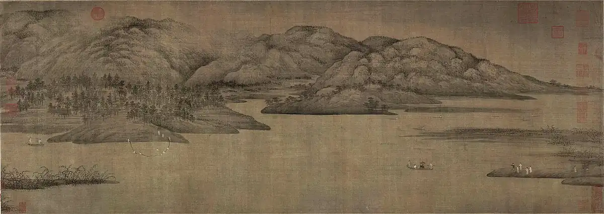 The Xiao and Xiang Rivers, by Dong Yuan (c. 934–962 AD), Chinese