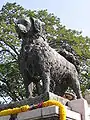 Statue of Yah Leh, beloved dog of King Rama VI