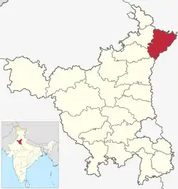 Location in Haryana