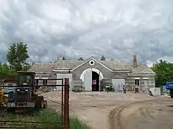 Yaniv station building at Pripyat