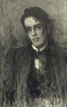  Painting of W.B. Yeats