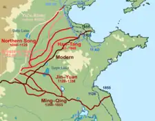 Yellow River course change in 1358