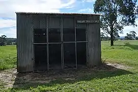 Railway ganger's trolley shed