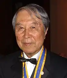 Yoichiro Nambu, recipient of the 2008 Nobel Prize in Physics