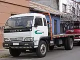 2008 Yuejin NJ-1063 flatbed in Chile