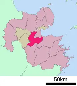 Location of Yufu