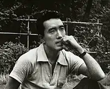 A pensive-looking Yukio Mishima