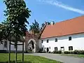 Gate to the castle and municipal office