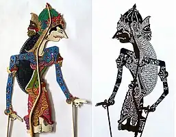 Wayang Kulit (Shadow Puppet) Kuraisin, Indonesia, 2003