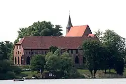 Monastery seen from the Schaalsee