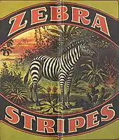 Illustration of a business's "Zebra Stripes" logo