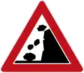 Sign 101-15Rockfall