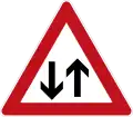 Sign 125Oncoming traffic