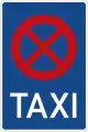 Sign 229 – 229-31Taxi stand