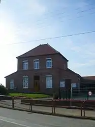 The town hall in Zermezeele