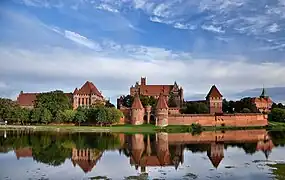 Teutonic Ordensburg in Malbork