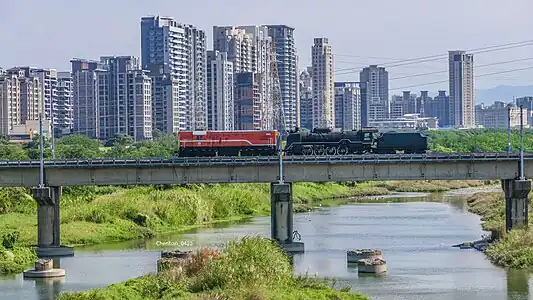 Skyline of Zhubei