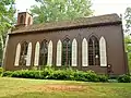 Zion Episcopal Church was founded in the 1830s. Inside the church, above the plain wooden pews, are galleries meant for slave parishioners. The church is still in use today and was added to the National Register of Historic Places on May 8, 1974.