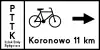 R-3 "signpost of local bicycle route"