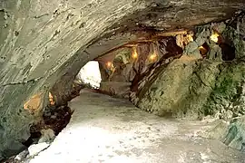 The "Cave of the Witches" near Akelarre in Zugarramurdi